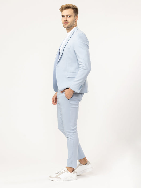 BASIC SUIT PANTS Light Blue / 48