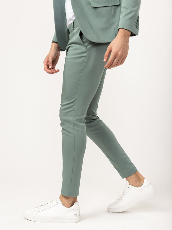 BASIC SUIT PANTS Green / 48