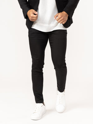 BASIC SUIT PANTS Black / 48