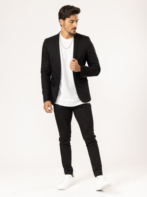 BASIC SUIT PANTS Black / 48