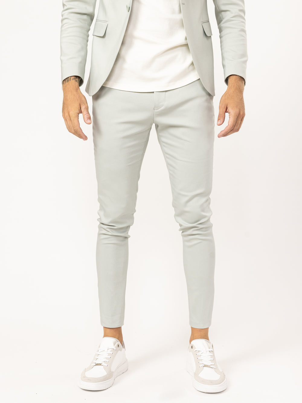 BASIC SUIT PANTS Beige / 48