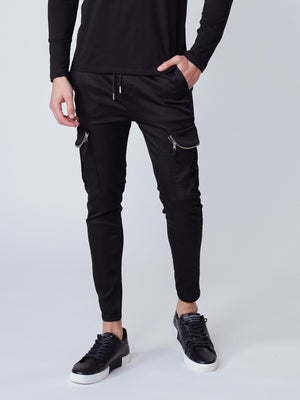 CARGO PANTS Black / 46