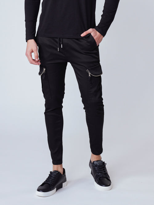 CARGO PANTS Black / 46