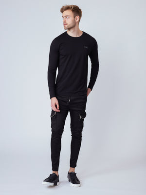 CARGO PANTS Black / 46