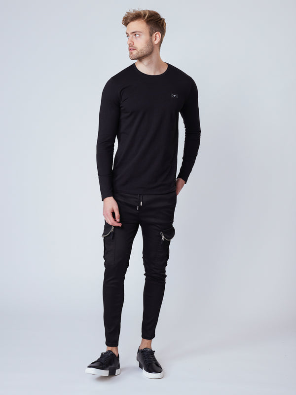 CARGO PANTS Black / 46