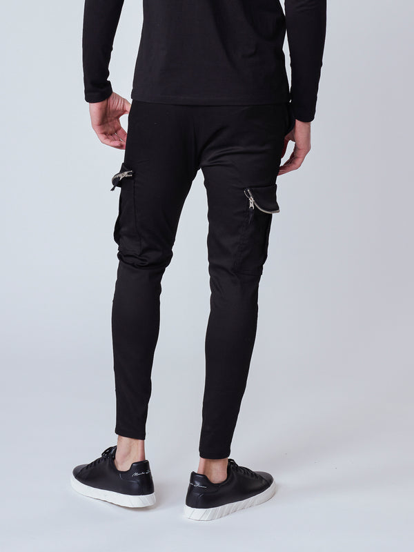 CARGO PANTS Black / 46