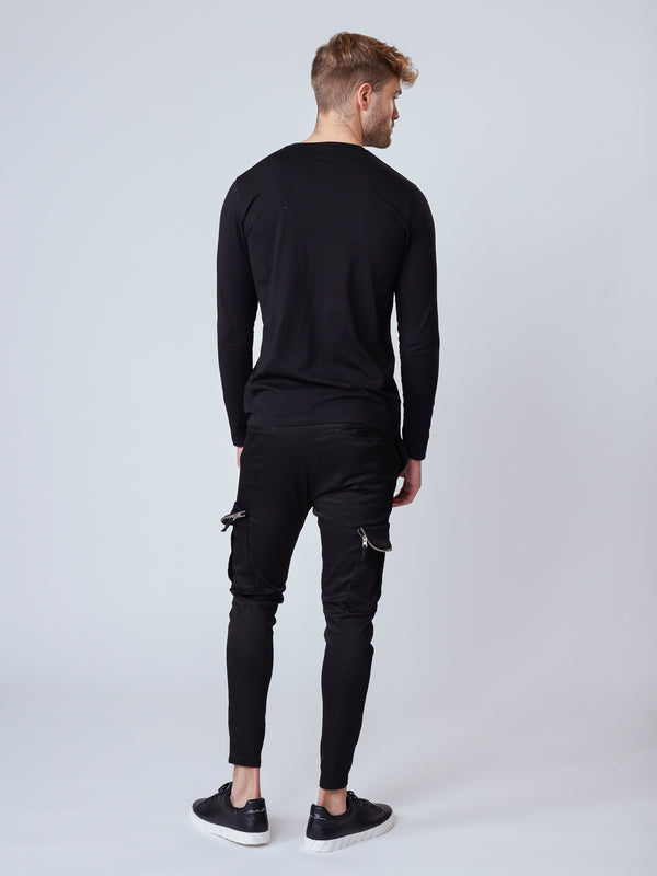 CARGO PANTS Black / 46