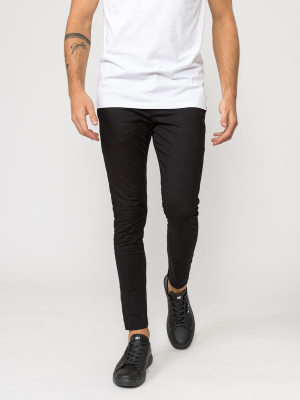 WOVEN PANTS Black / 46