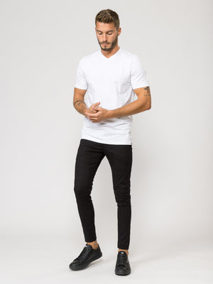 WOVEN PANTS Black / 46