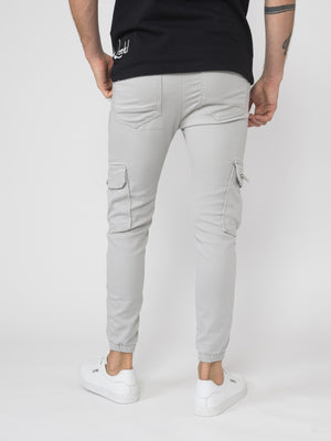 CARGO PANTS Light Gray / 46