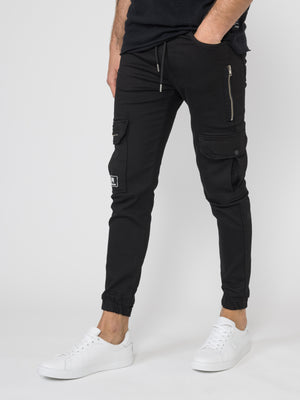 CARGO PANTS Black / 46