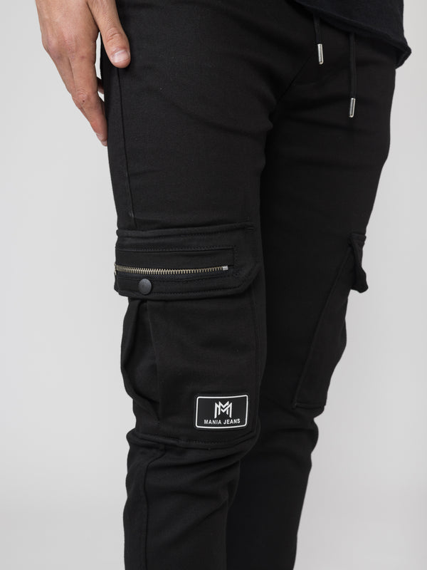 CARGO PANTS Black / 46