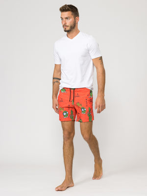 SWIMWEAR Red / XXL