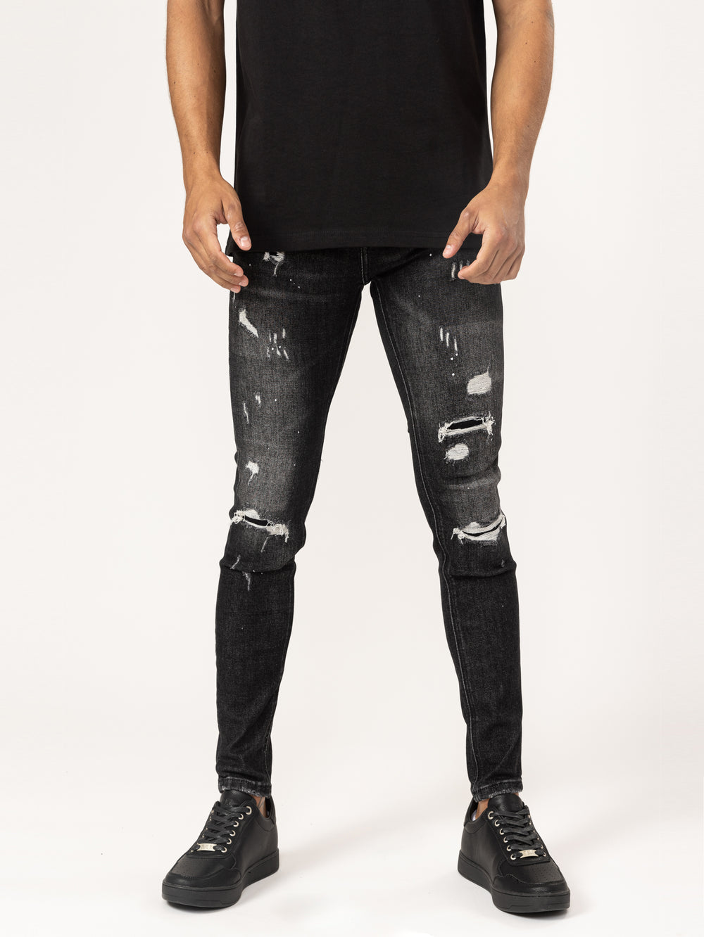 FASHION JEANS Black / 38