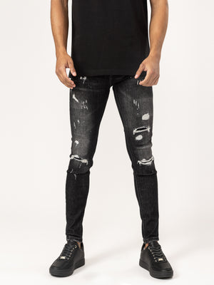 FASHION JEANS Black / 38
