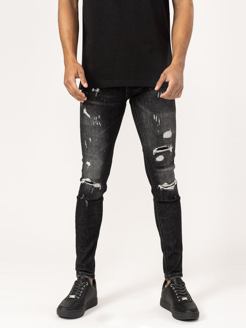 FASHION JEANS Black / 38