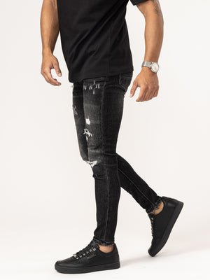 FASHION JEANS Black / 38