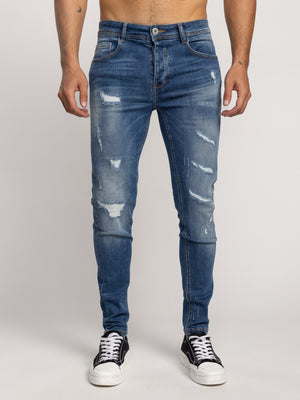 FASHION JEANS Blue / 38