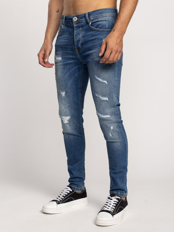 FASHION JEANS Blue / 38
