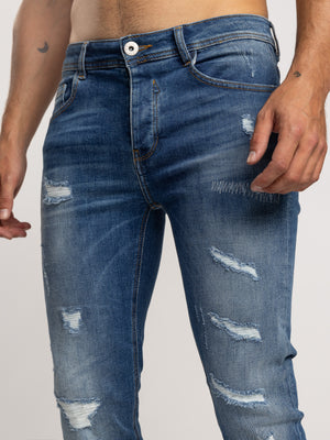 FASHION JEANS Blue / 38