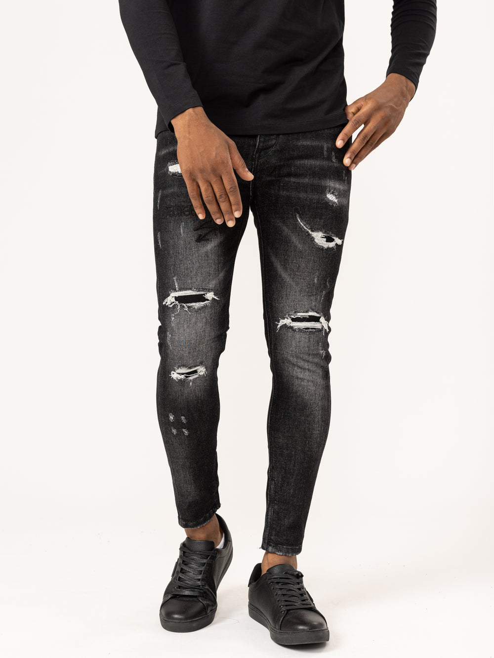 FASHION JEANS Black / 38
