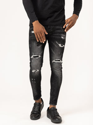 FASHION JEANS Black / 38