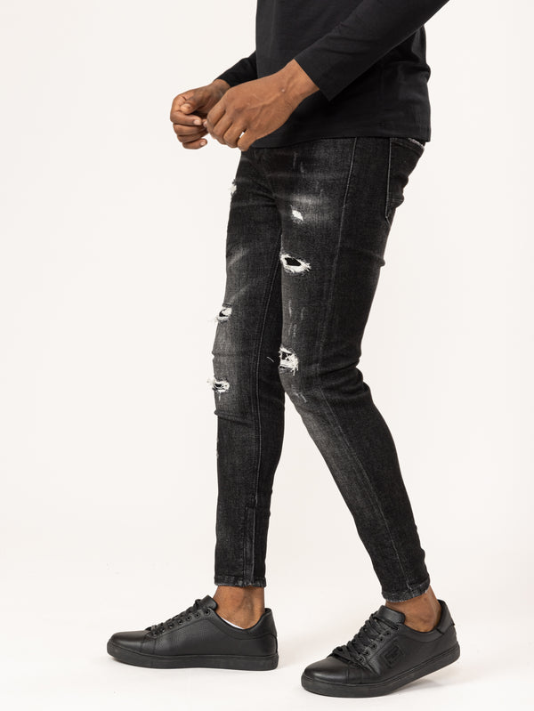 FASHION JEANS Black / 38