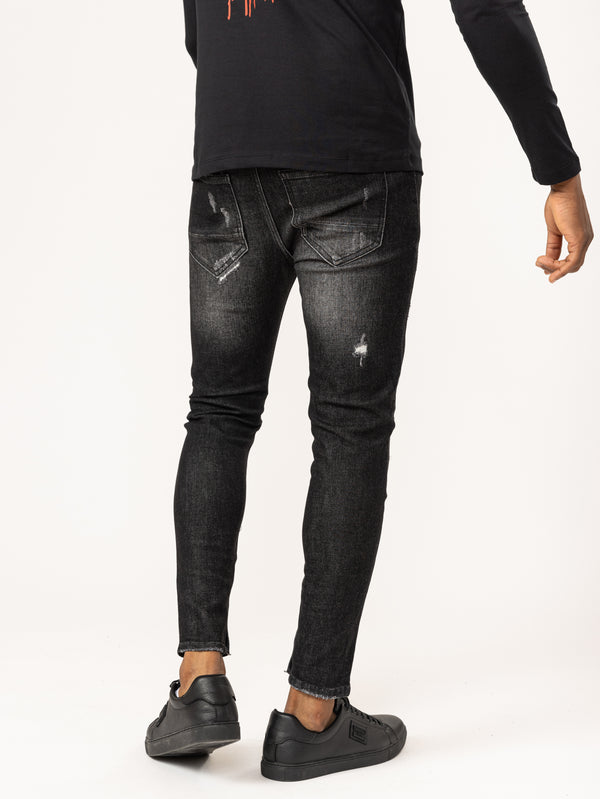FASHION JEANS Black / 38