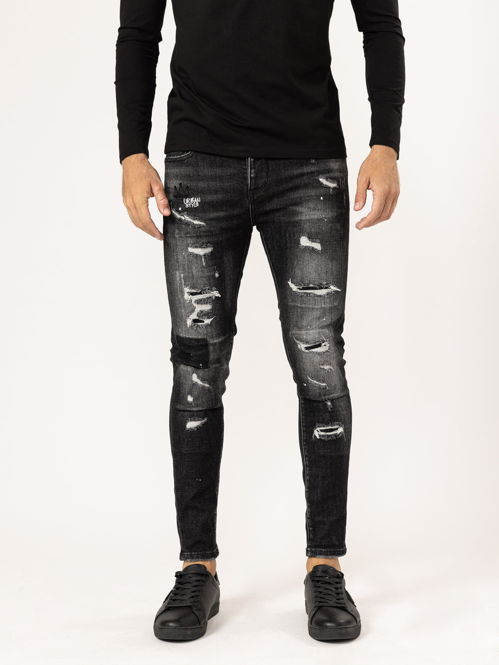FASHION JEANS Black / 38