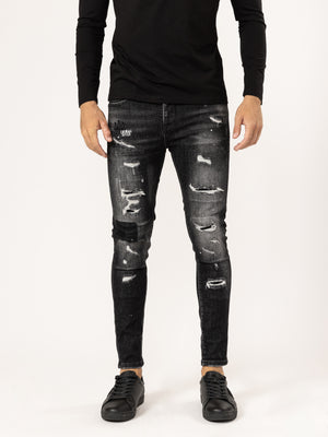 FASHION JEANS Black / 38