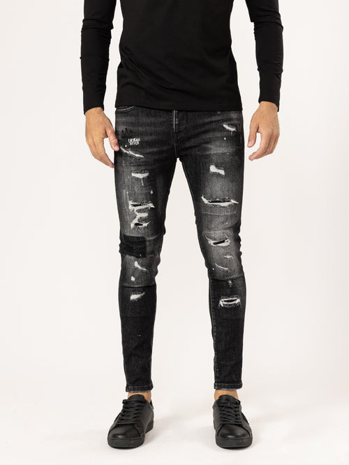 FASHION JEANS Black / 38