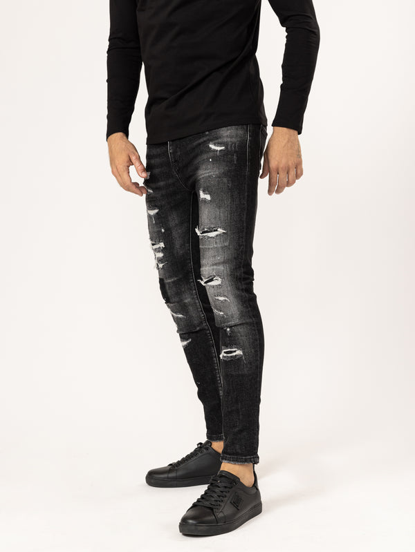 FASHION JEANS Black / 38
