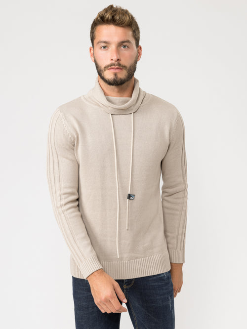 FASHION SWEATERS Beige / XXS