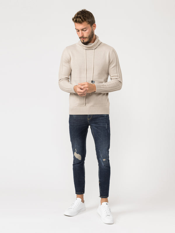 FASHION SWEATERS Beige / XXS
