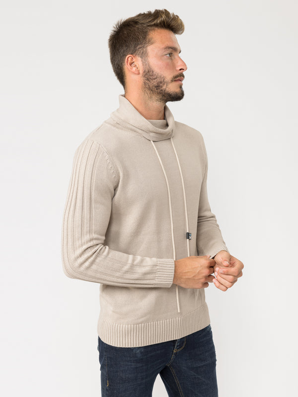 FASHION SWEATERS Beige / XXS