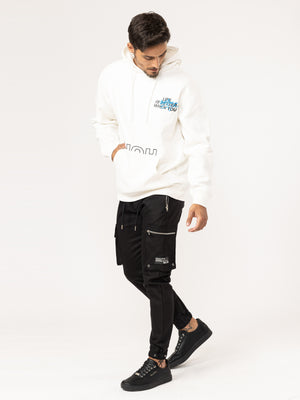 FASHION HOODIE White / XXS