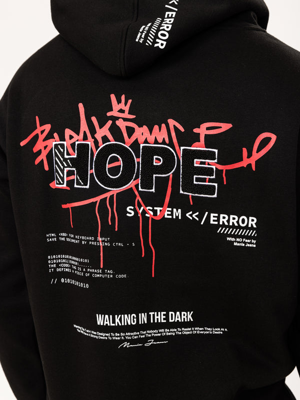 FASHION HOODIE Black / XXS