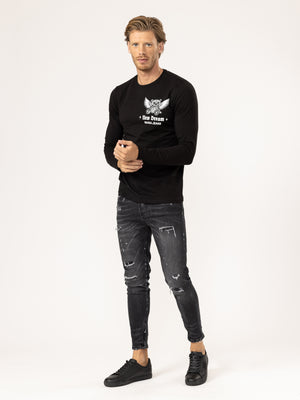 T-SHIRT Black / XXS