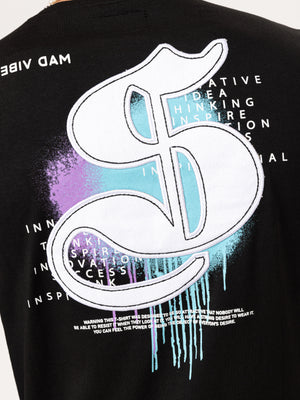 T-SHIRT Black / XXS