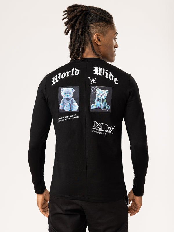 T-SHIRT Black / XXS
