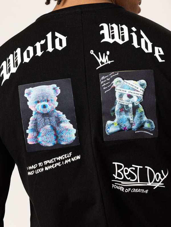 T-SHIRT Black / XXS