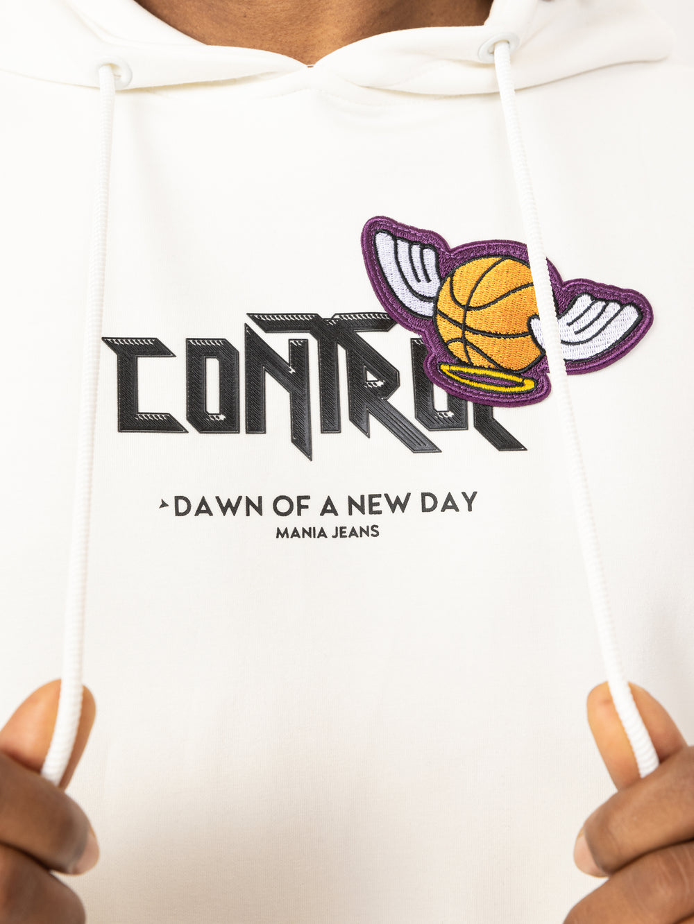 FASHION HOODIE White / XXS
