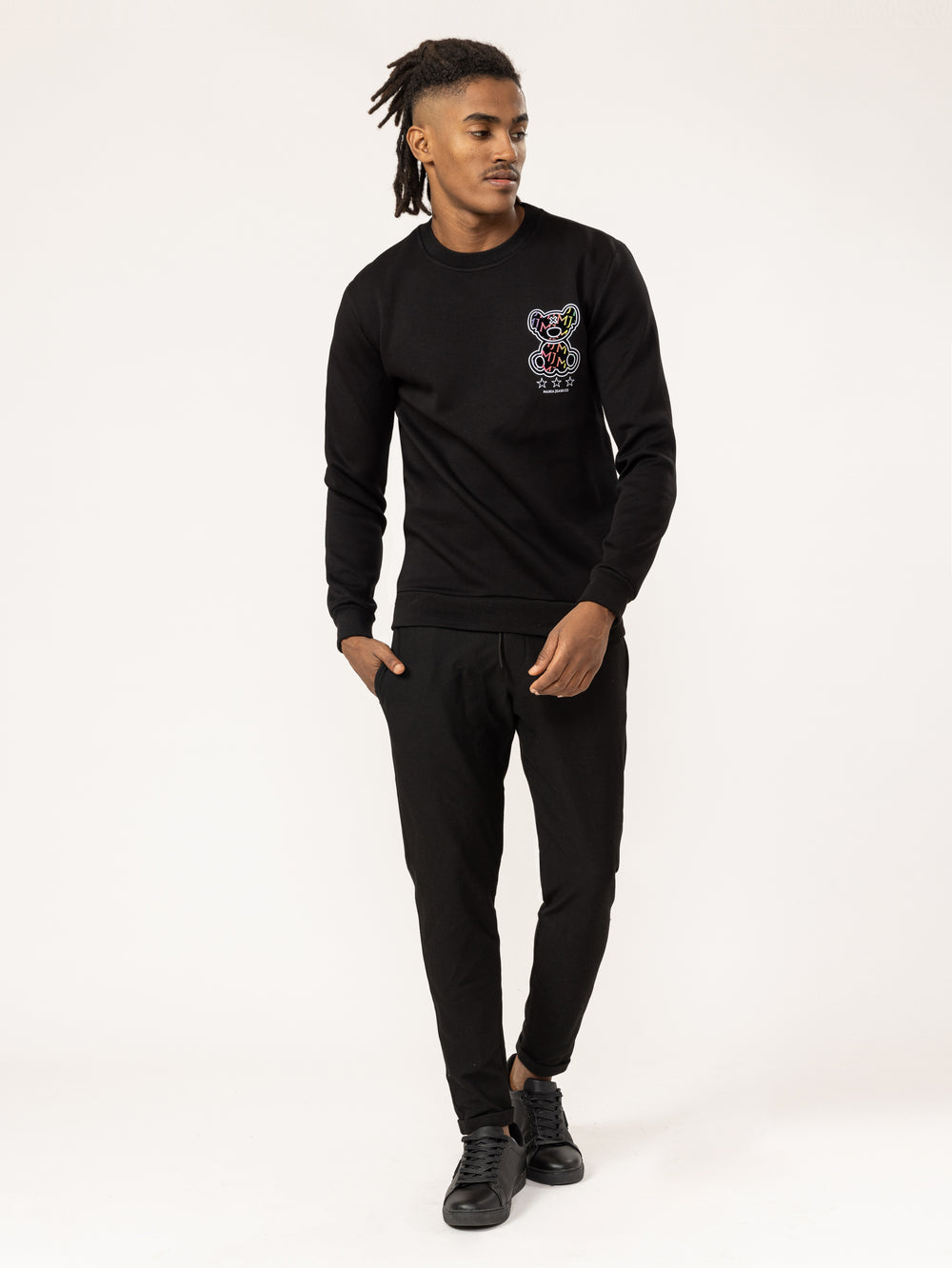SWEATSHIRT Black / XXS