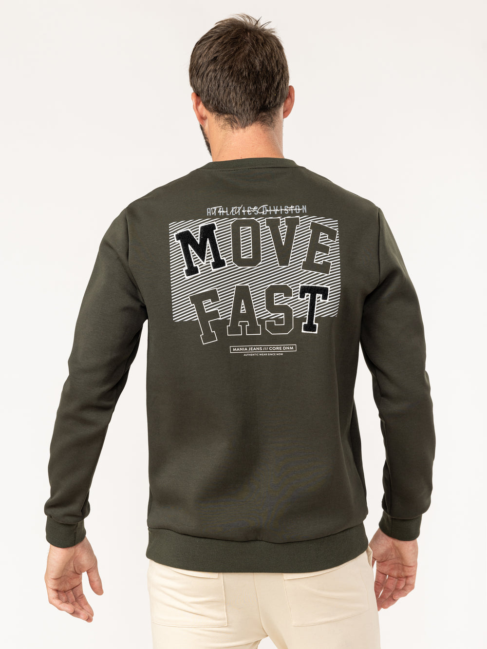 SWEATSHIRT Army / XXS