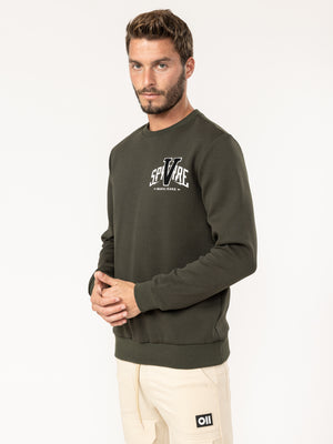 SWEATSHIRT Army / XXS