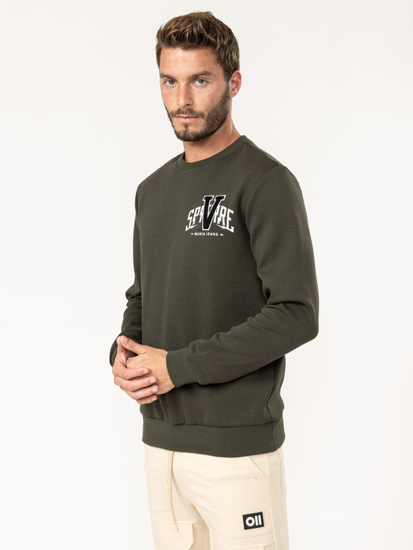 SWEATSHIRT Army / XXS