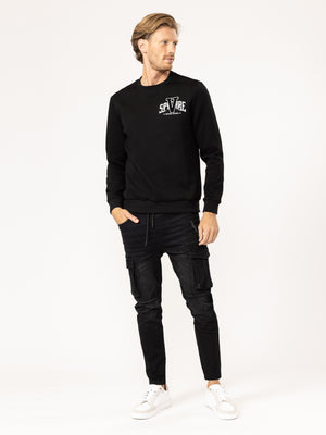 SWEATSHIRT Black / XXS