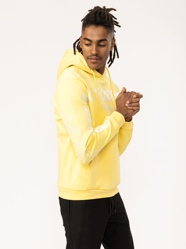FASHION HOODIE Yellow / XXS