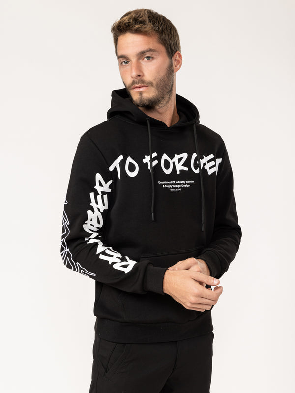 FASHION HOODIE Black / XXS