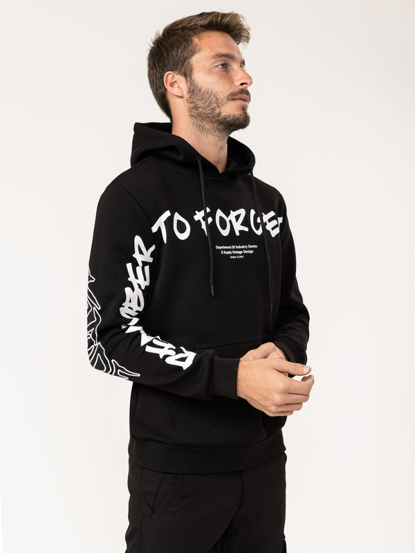 FASHION HOODIE Black / XXS